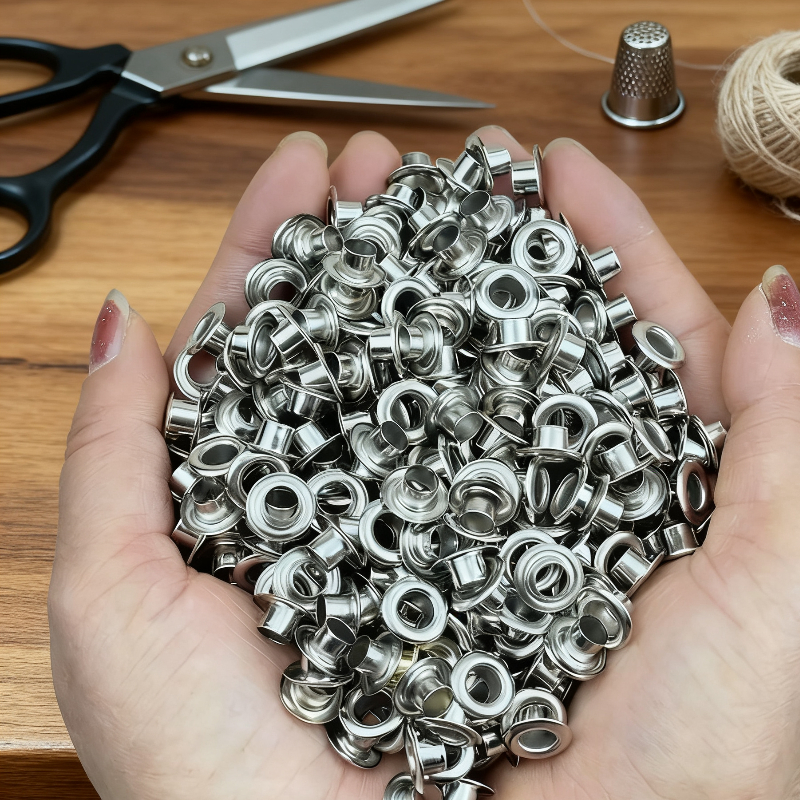 20 sets 6mm eyelet kit. For li - مراجعة Linen Curtain Eyelet وسعره