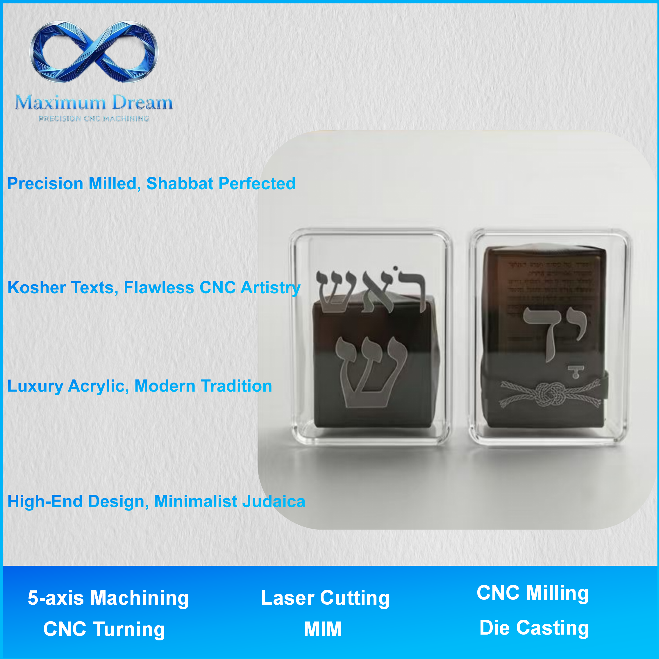 Custom CNC Machining for Acryl - مراجعة Interior Designer وسعره