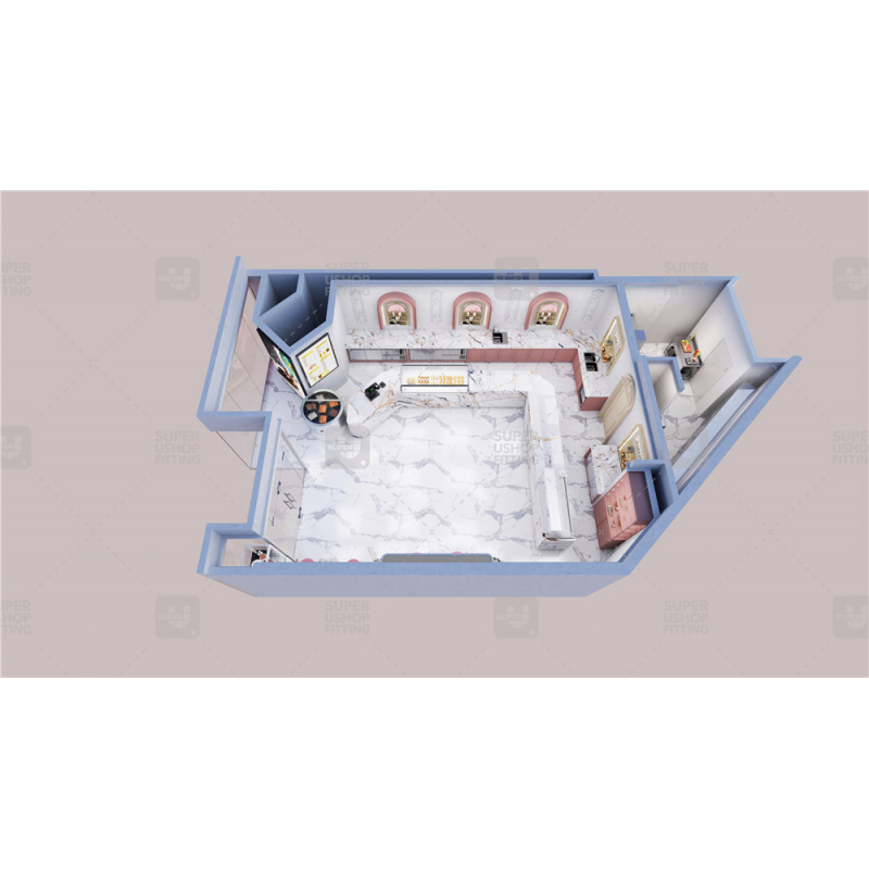 custom.Custom Sweets Cafe Shop - مراجعة Interior Design Of Cafe وسعره